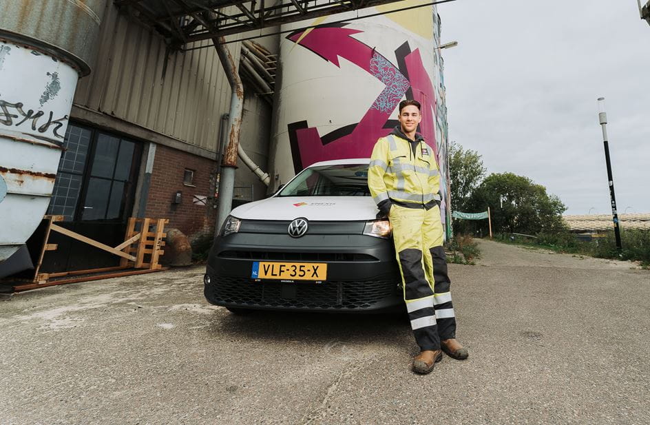 Werkstudent bij bus